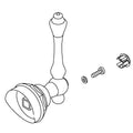KOHLER Kit, Handle - Vibrant Brushed Nickel, K-1244401-BN