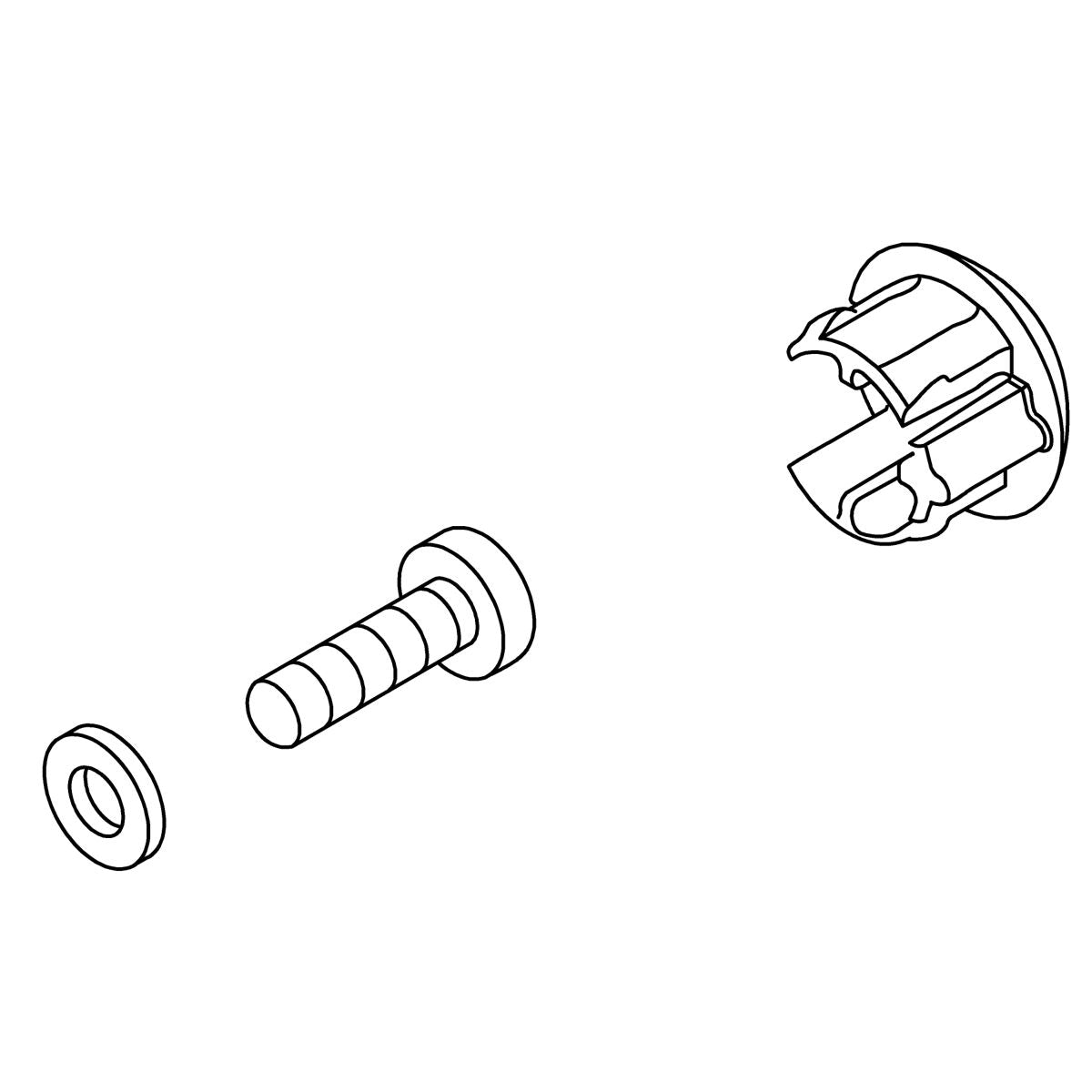 KOHLER Kit, Service - Oil-Rubbed Bronze, K-1244402-2BZ