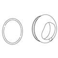 KOHLER Dome Kit - Vibrant Brushed Moderne Brass, K-1245147-2MB