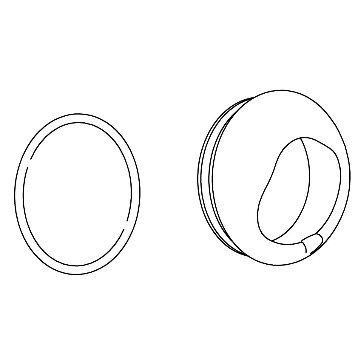 KOHLER Dome Kit - Polished Chrome, K-1245147-CP