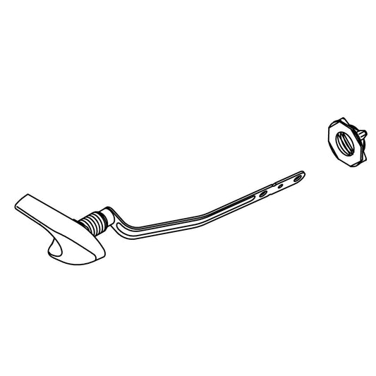 KOHLER K-1245886-CP Trip Lever Kit, Right