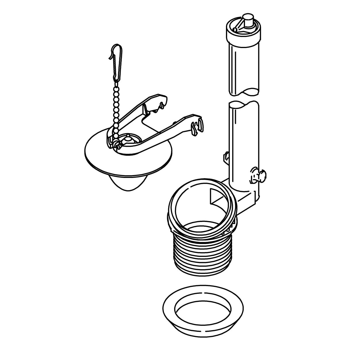 KOHLER Flush Valve Kit, K-1247135