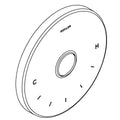 KOHLER Escutcheon - Matte Black, K-1247958-BL