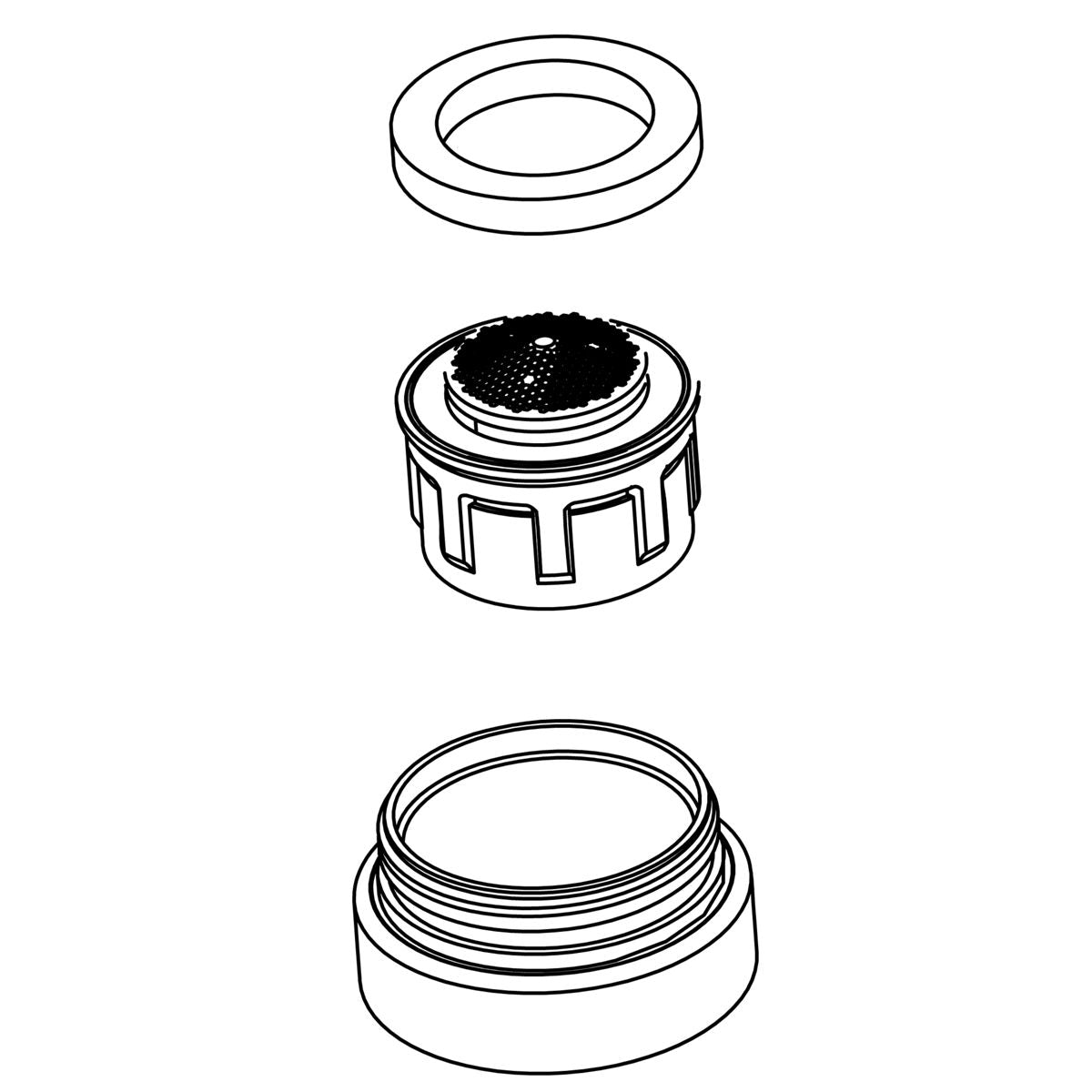 KOHLER Kit, 0.5 Gpm Aerator Kit - Polished Chrome, K-1249046-CP