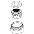 KOHLER Kit, 1.0 Gpm Laminar - Polished Chrome, K-1249049-CP