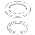 KOHLER Handle Escutcheon Kit - Vibrant Titanium, K-1249101-TT