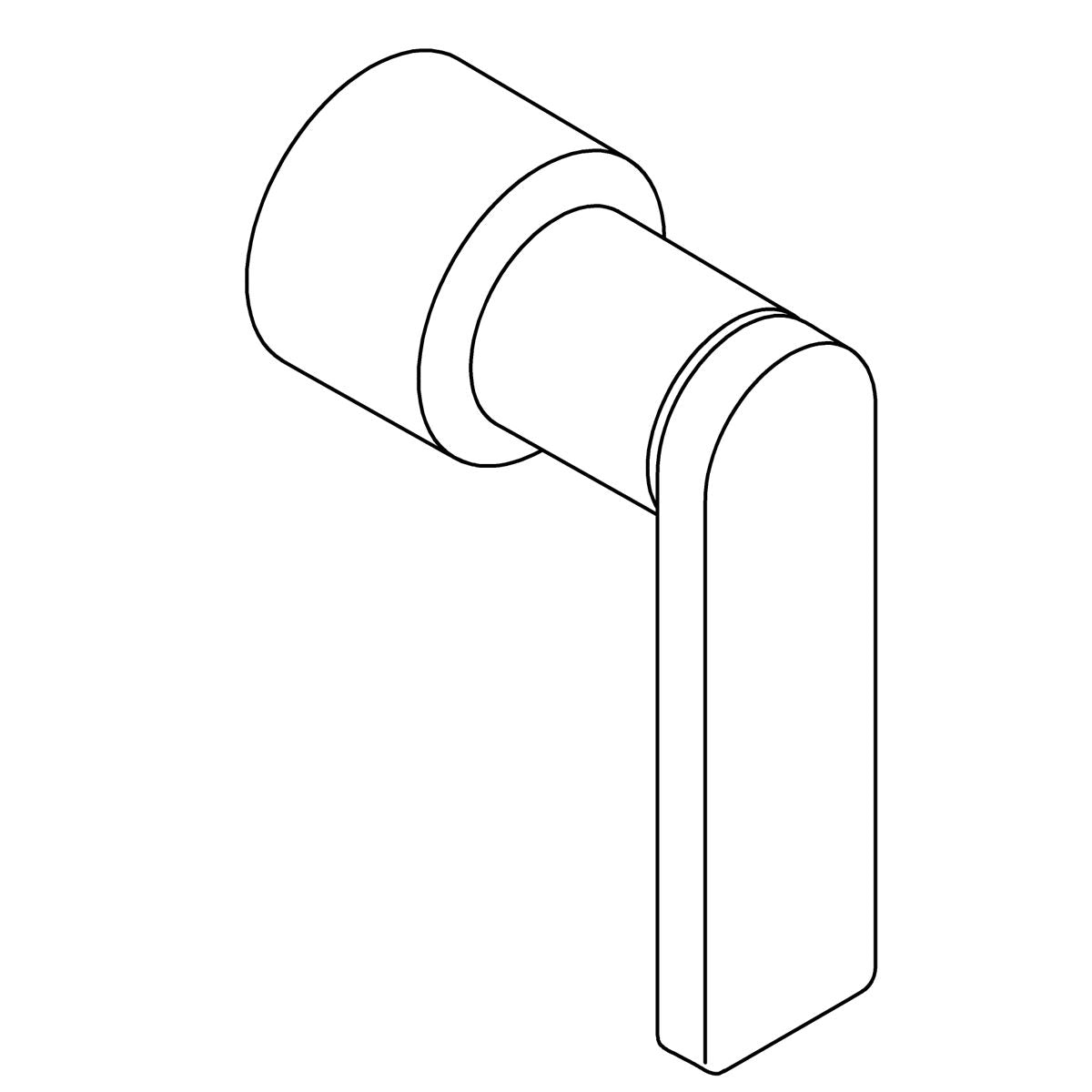 KOHLER Lever Handle Assembly - Polished Chrome, K-1249171-CP