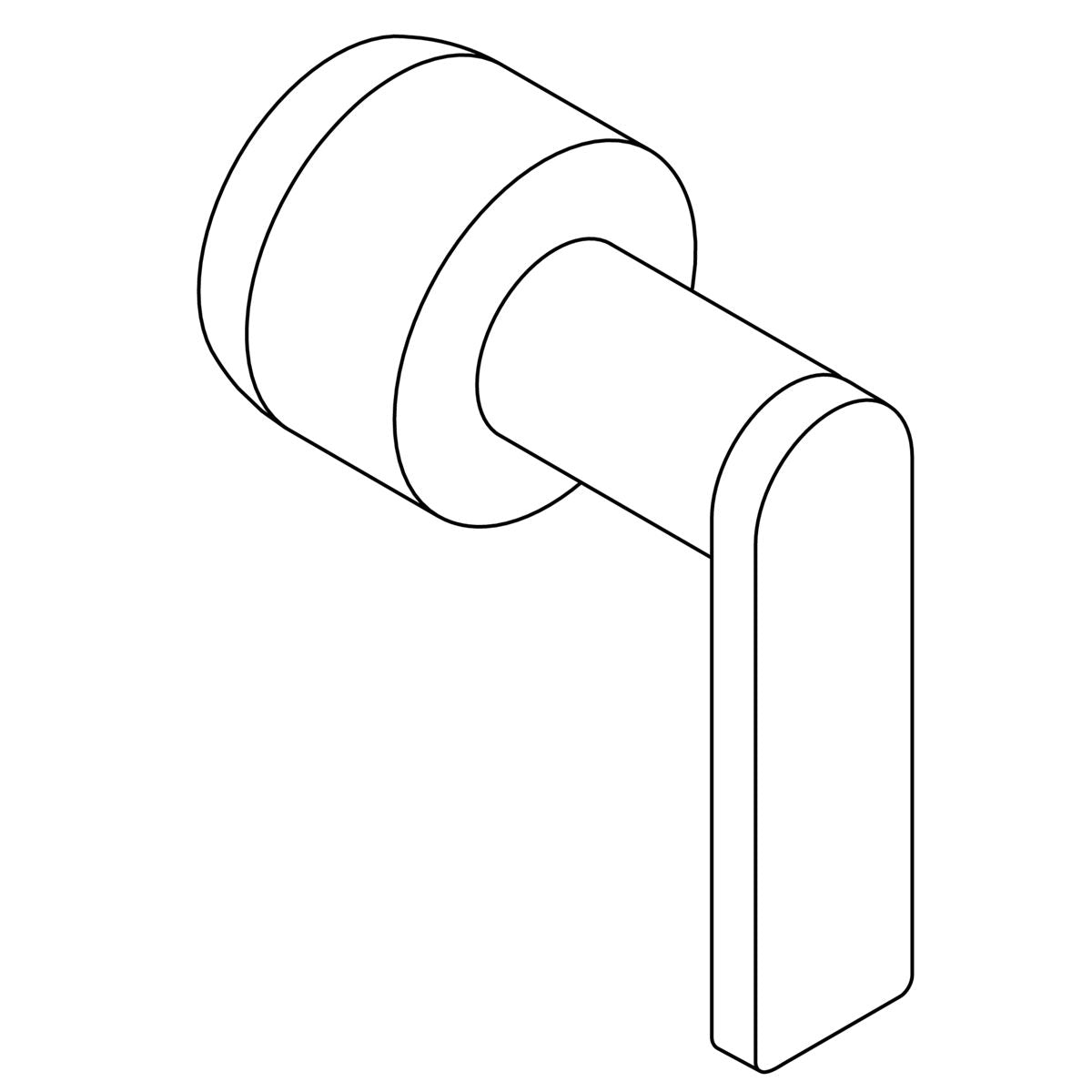 KOHLER Lever Handle Assembly - Vibrant Titanium, K-1249174-TT