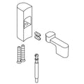 KOHLER Diverter Kit - Matte Black, K-1249176-BL