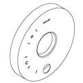 KOHLER Escutcheon - Vibrant Titanium, K-1249606-TT