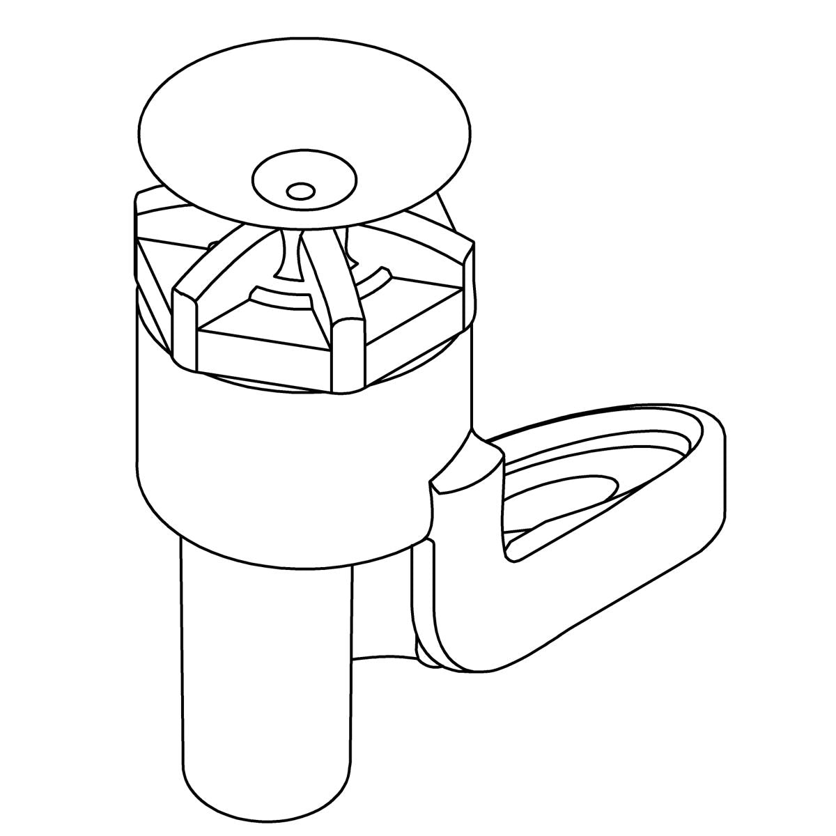 KOHLER Bowl Cleaning Nozzle Asm, K-1250716
