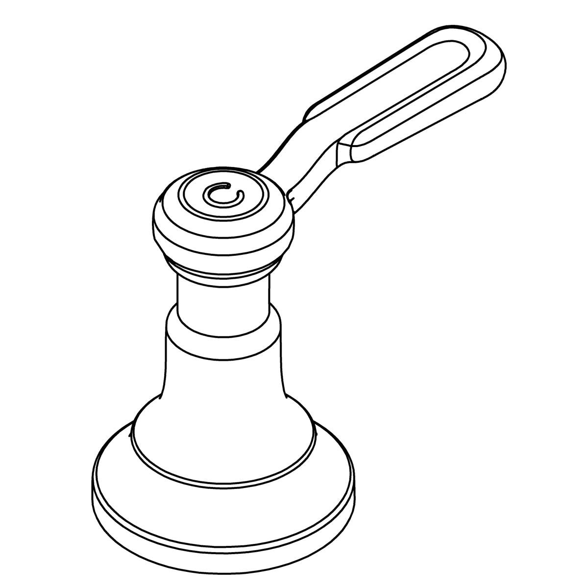 KOHLER Handle Assembly, Cold - Vibrant Brushed Nickel, K-1250952-BN