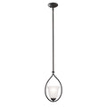 THOMAS 1251PS/10 Conway 8'' Wide 1-Light Mini Pendant - Oil Rubbed Bronze