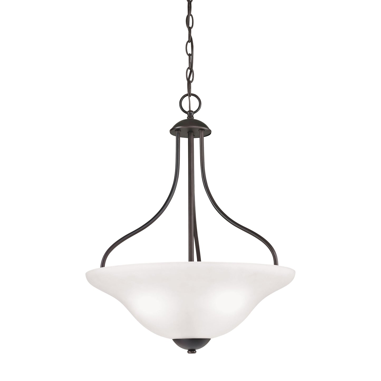 THOMAS 1253PL/10 Conway 18'' Wide 3-Light Pendant - Oil Rubbed Bronze