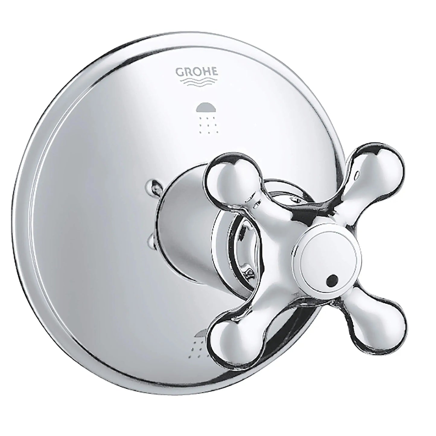 GROHE 19222000 Seabury 2-Way Diverter Trim - Chrome