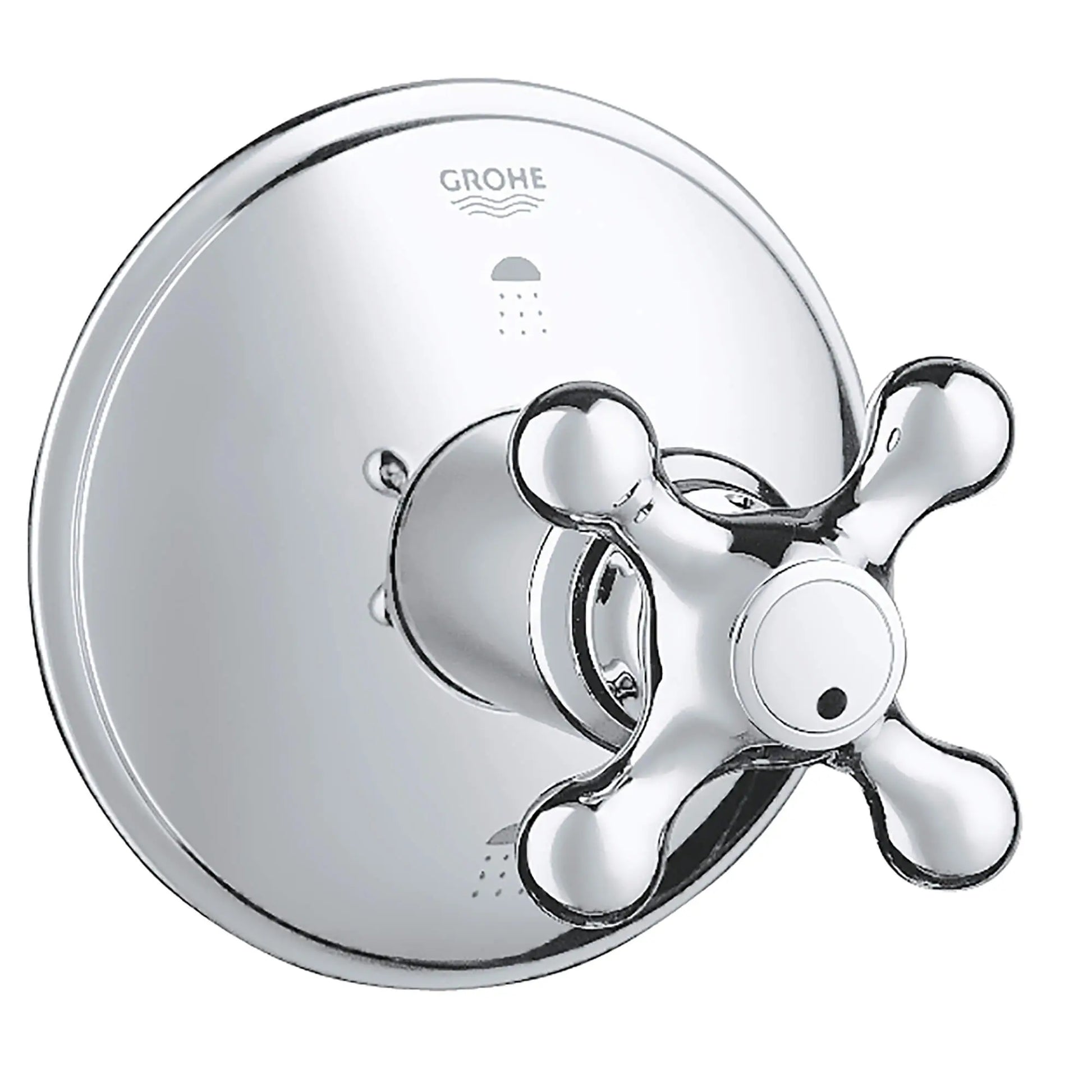 GROHE 19222000 Seabury 2-Way Diverter Trim - Chrome