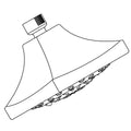 KOHLER Assembly, Showerhead - Polished Chrome, K-1255747-CP