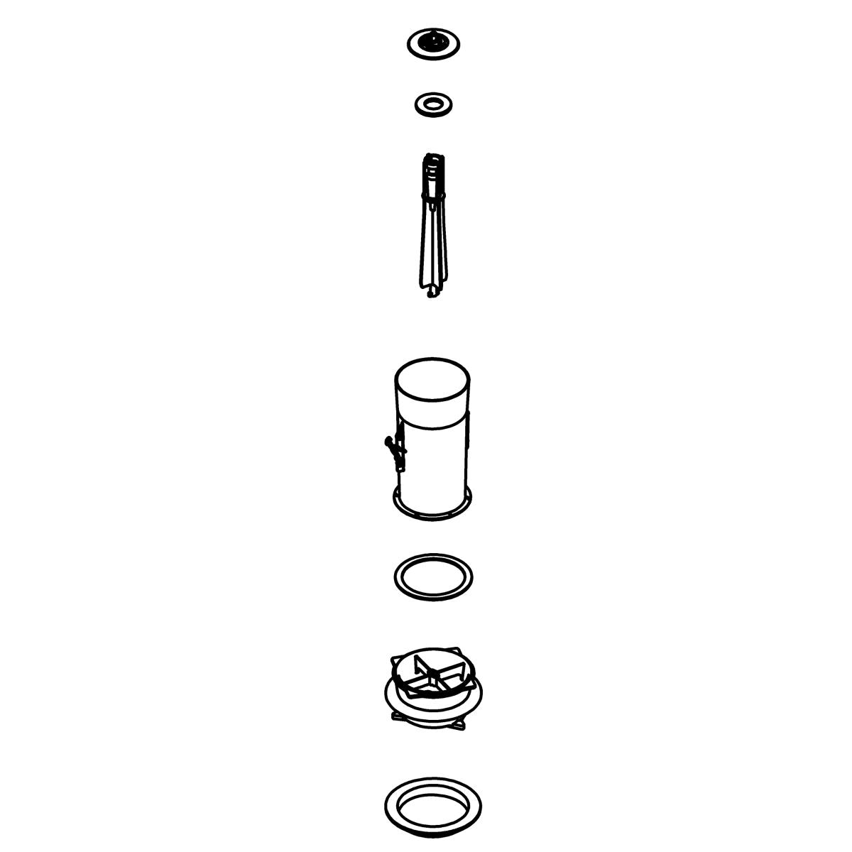 KOHLER CANISTER VALVE ASSEMBLY SERVICE KIT, K-1255785