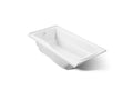 KOHLER K-1257-GHLF-0 Mariposa 72" X 36" Alcove Heated Bubblemassage Air Bath, Left Drain - White