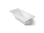 KOHLER K-1257-GHRF-0 Mariposa 72" X 36" Alcove Heated Bubblemassage Air Bath, Right Drain - White
