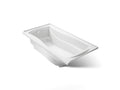 KOHLER K-1259-L-0 Mariposa 72" X 36" Alcove Bath, Left Drain - White