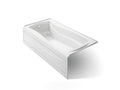 KOHLER K-1259-LA-0 Mariposa 72" X 36" Alcove Bath, Left Drain - White