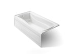 KOHLER K-1259-LA-0 Mariposa 72" X 36" Alcove Bath, Left Drain - White
