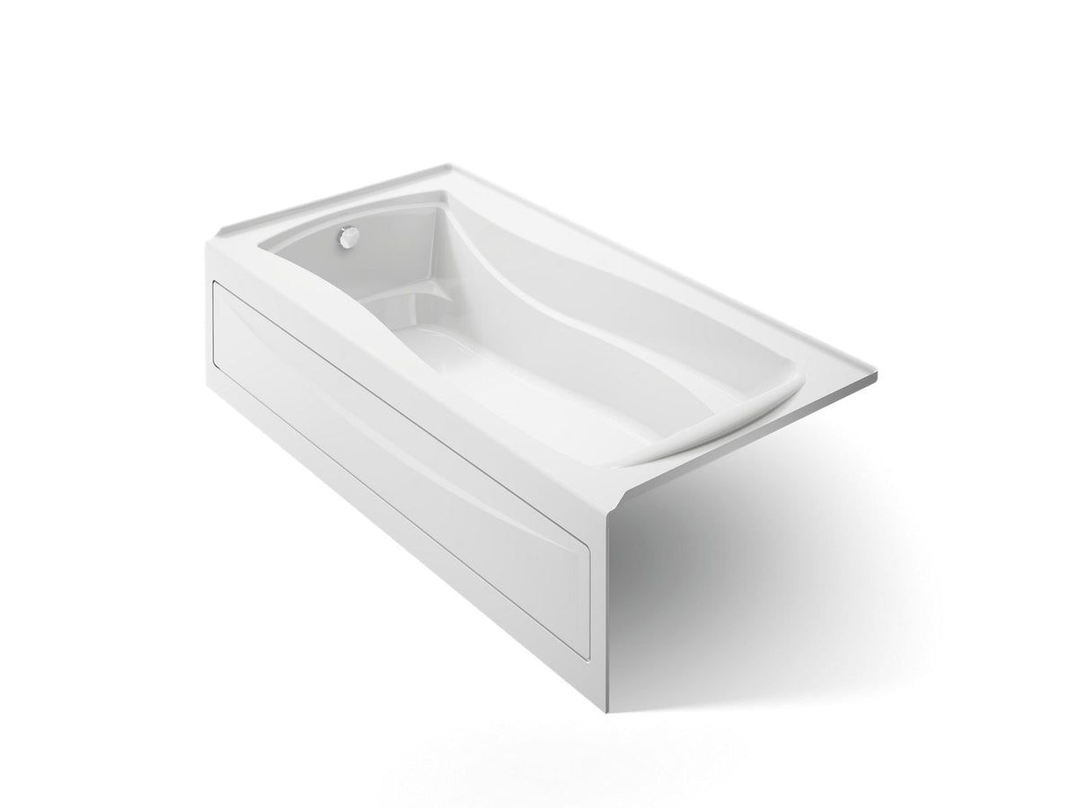 KOHLER K-1259-LA-0 Mariposa 72" X 36" Alcove Bath, Left Drain - White