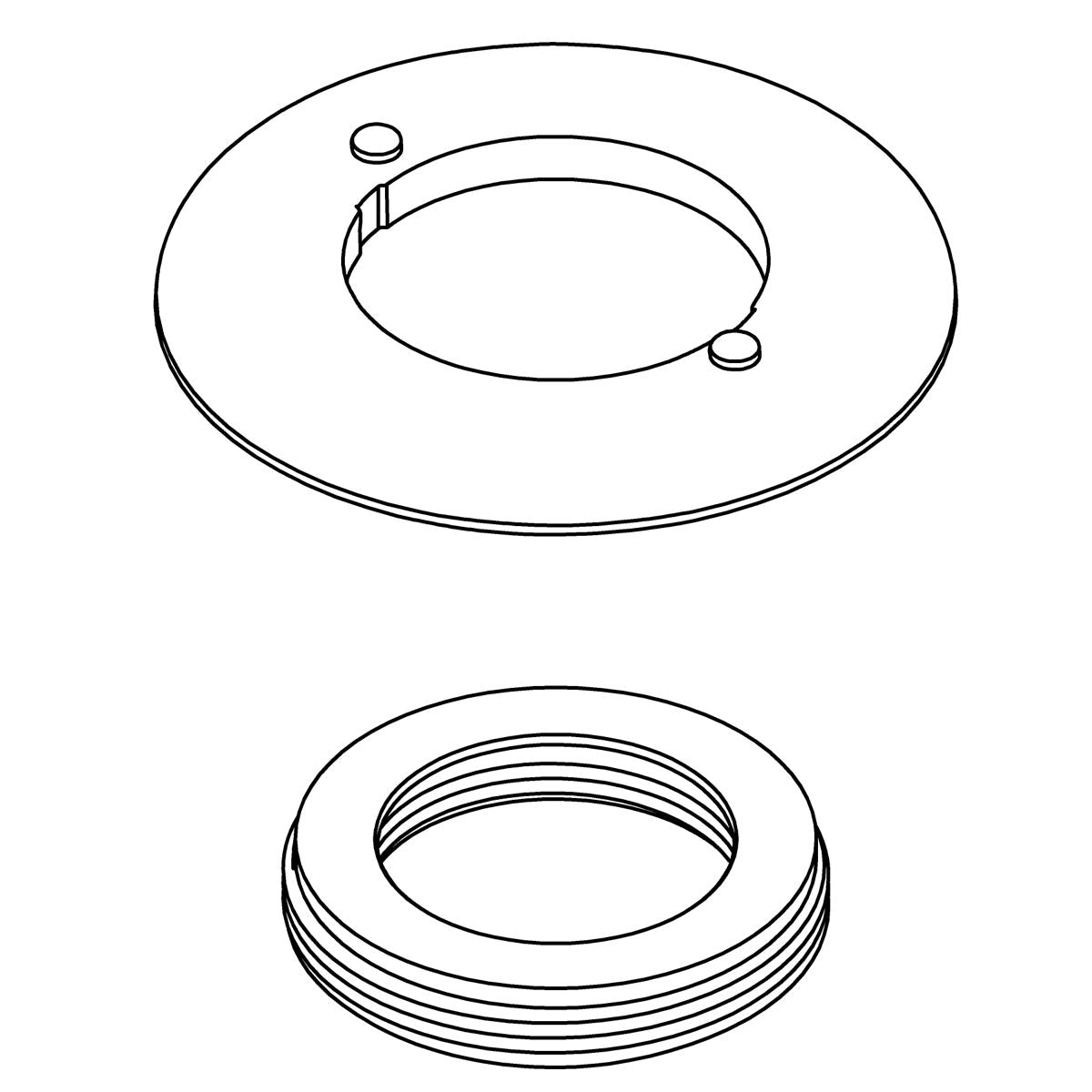 KOHLER Base Kit - Vibrant Stainless, K-1259505-VS