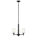KICHLER 43670BK Shailene 3 Light Mini Chandelier Olde Bronze