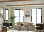 KICHLER 52074CLG Birkleigh 14" 3 Light Pendant/Semi Flush Classic Gold