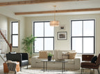 KICHLER 52075CLG Birkleigh 18" 3 Light Pendant/Semi Flush Classic Gold