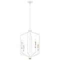 KICHLER 52351WH Armand 27 Inch 4 Light Foyer Pendant In White Finish
