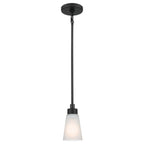 KICHLER 52444BK Erma Mini Pendant 1 Light - Black
