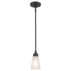 KICHLER 52444OZ Erma Mini Pendant 1 Light - Olde Bronze