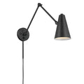 KICHLER 52486BKB Sylvia 2 Arm Wall Sconce Black