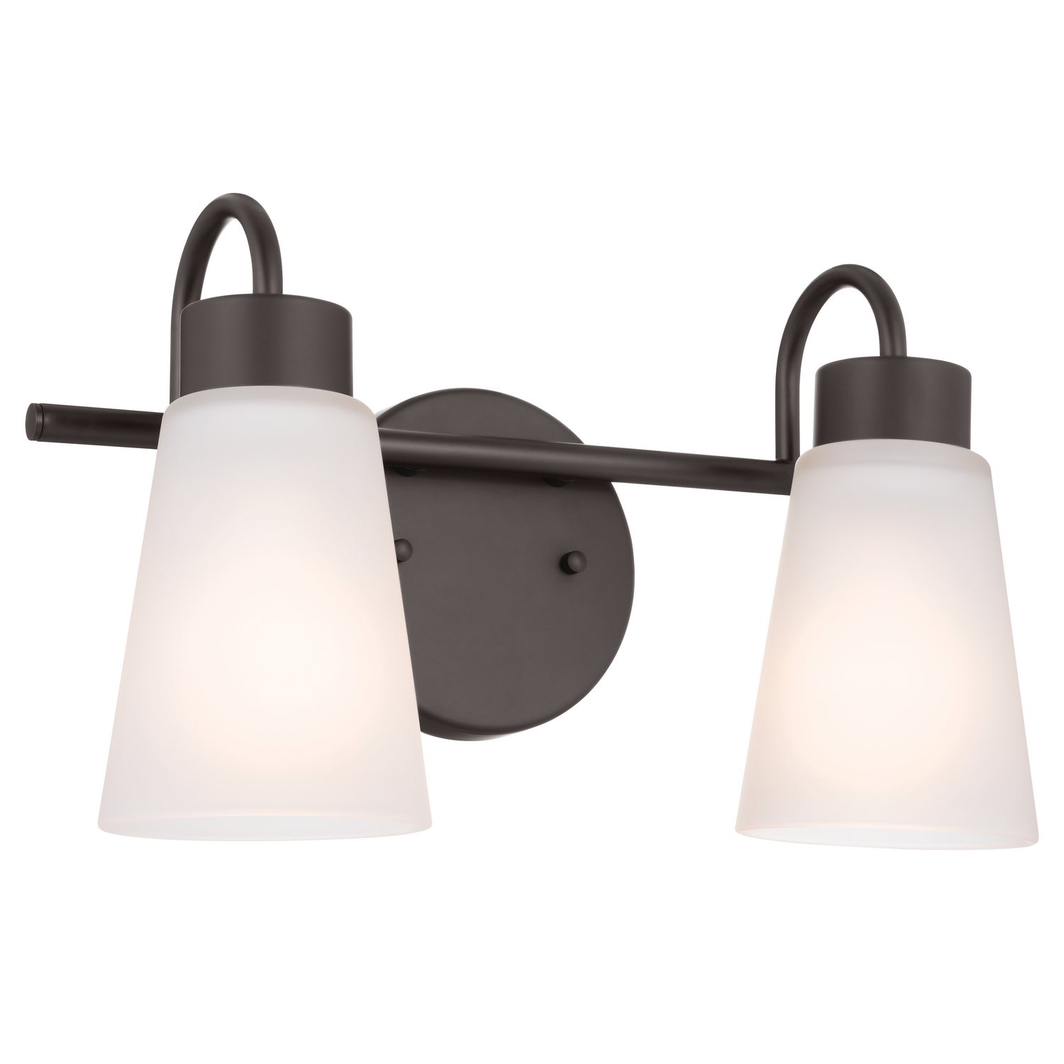 KICHLER 55125OZ Erma Bath 2 Light - Olde Bronze
