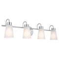 KICHLER 55127NI Erma Bath 4 Light - Brushed Nickel