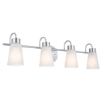 KICHLER 55127NI Erma Bath 4 Light - Brushed Nickel