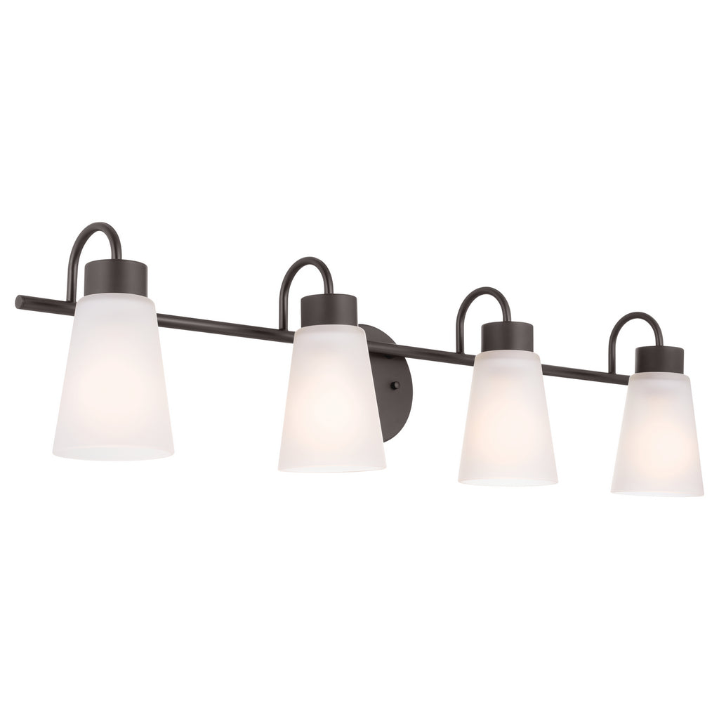 KICHLER 55127OZ Erma Bath 4 Light - Olde Bronze