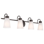 KICHLER 55127OZ Erma Bath 4 Light - Olde Bronze