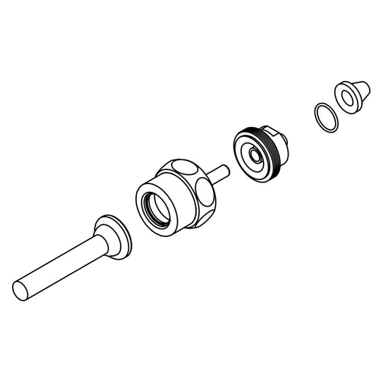 KOHLER Kit, Handle Assembly - Polished Chrome, K-1261116-CP