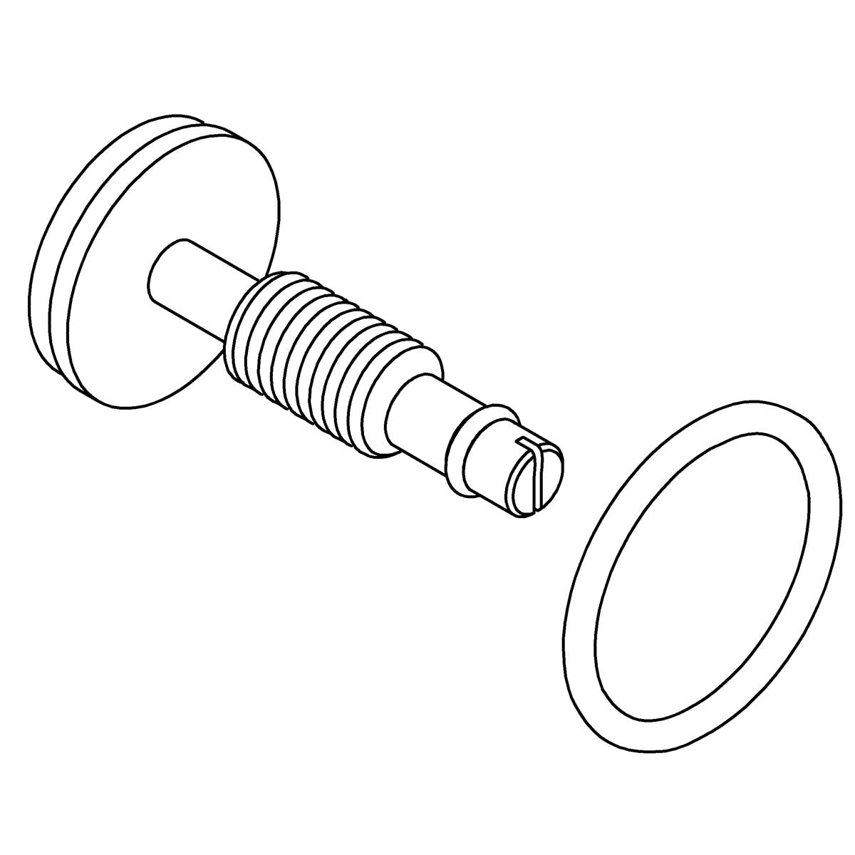 KOHLER Kit, Control Stop Service, K-1261120