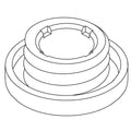 KOHLER Cap, Spring - Matte Black, K-1261395-BL