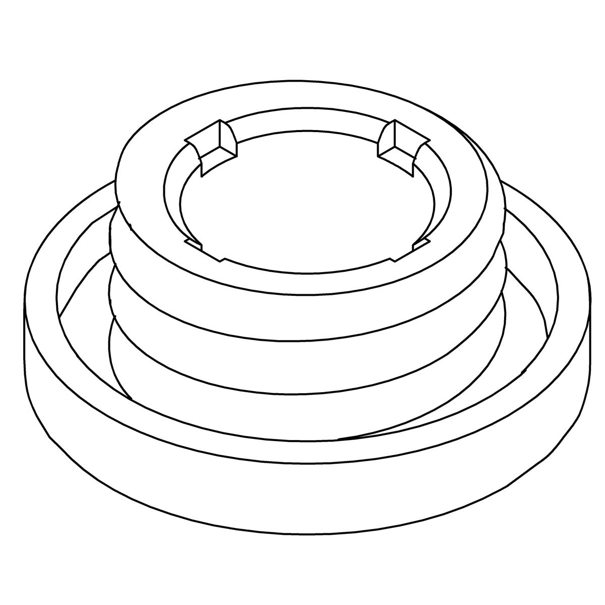 KOHLER Cap, Spring - Matte Black, K-1261395-BL