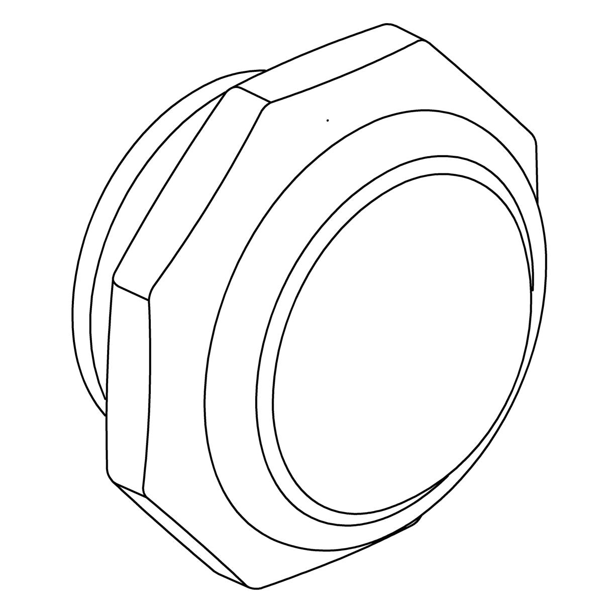 KOHLER Plug Button - Vintage Nickel, K-1265189-VNT