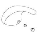 KOHLER Handle Kit - Brushed Chrome, K-1266093-G