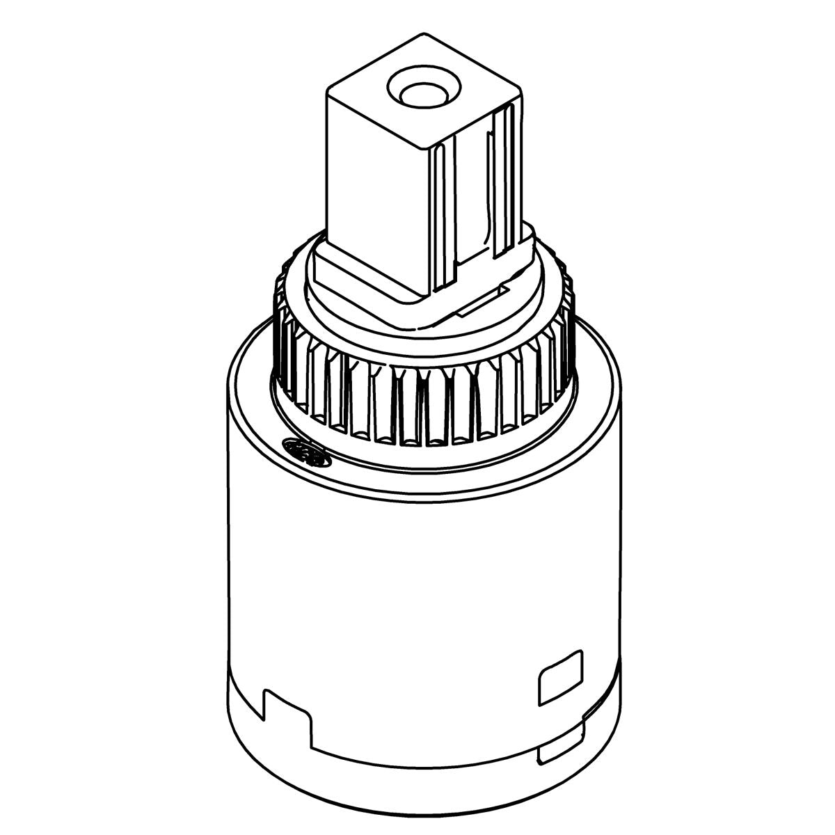 KOHLER 25MM FRONT OUTLET VALVE KIT, K-1266659