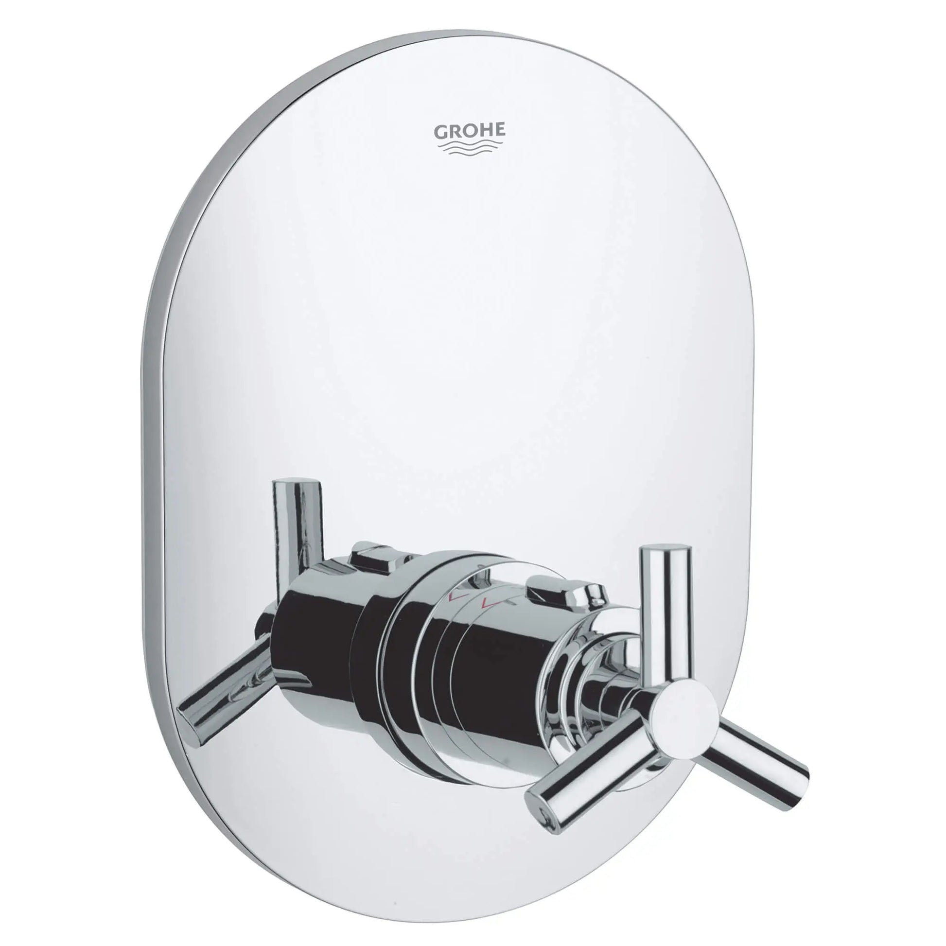 GROHE 19392000 Atrio Central Thermostatic Valve Trim - Chrome