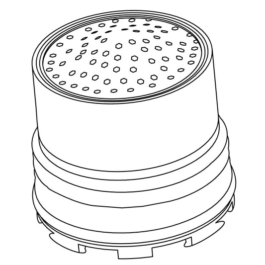 KOHLER K-1267080 Aerator, Laminar, Cache, Small, 1.2 Gpm